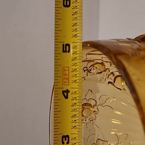 Vintage Fenton Cabbage Rose Lidded Candy Dish - Picture 14 of 16